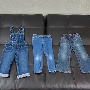 Lot 3 Stylish Kids Denim Bottoms Set